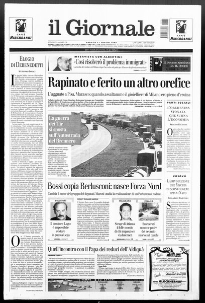 Il giornale : quotidiano del mattino